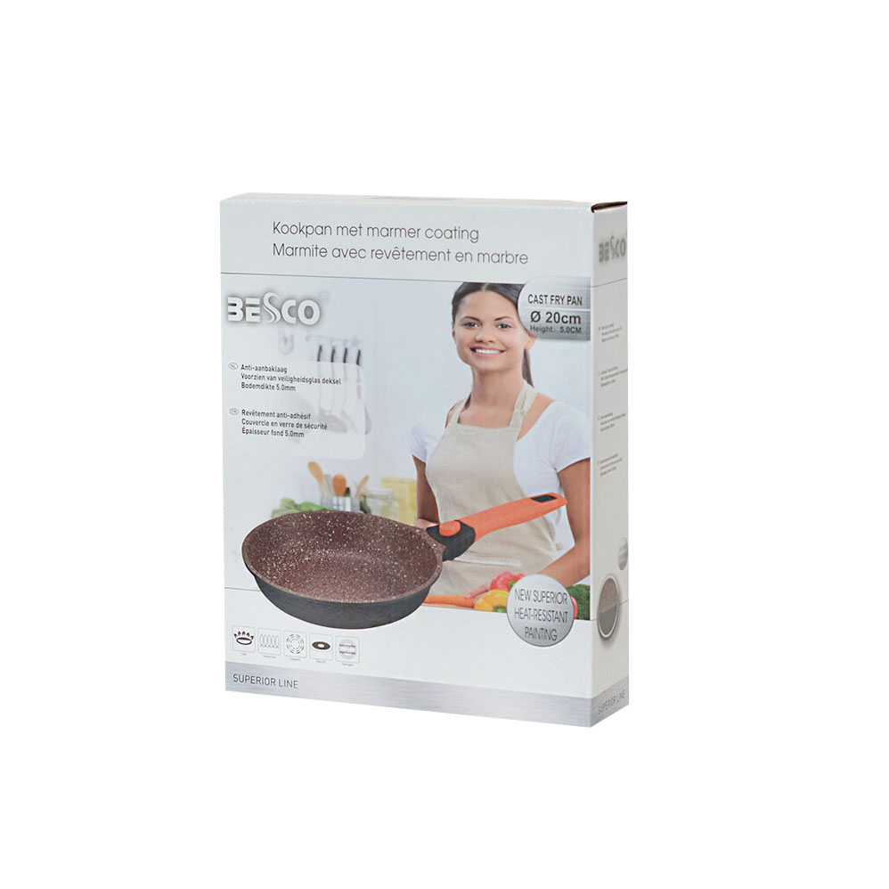 Besco Cast Fry Pan 20*5 Cm